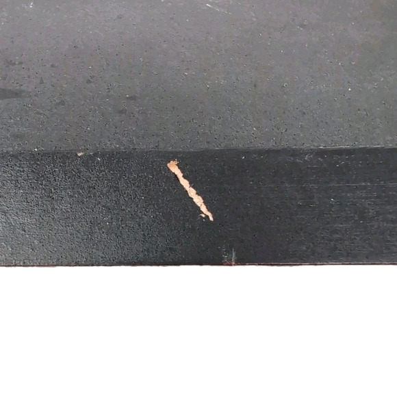 Pier 1 Imports Decorative Wooden Box w/ Lid Red Gold Hand-Painted Mantel Dresser - Picture 11 of 16